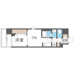 ドゥーエ天満橋の物件間取画像